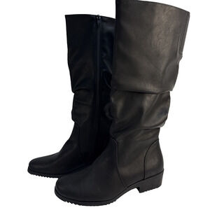 Cliffs by White Mountain Duration Tall Shaft Boots Women's Size 8.5 Black NWOB